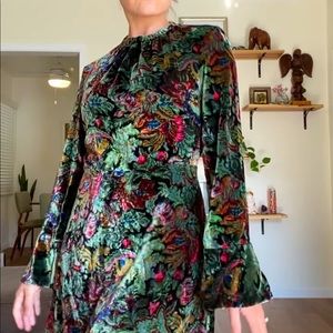 Gorgeous velvet Sandro dress NWOT